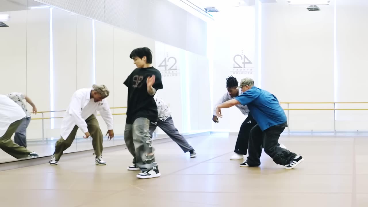 BTS 전정국 세븐 Choreography Dance Practice Mirrored