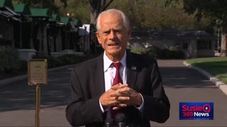 Peter Navarro Speaks to White House Reporters on Charlie Kirk