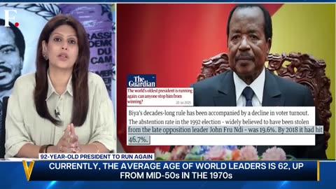 World's Oldest President to Run Again at 92 Years of Age | Vantage with Palki Sharma | N18G