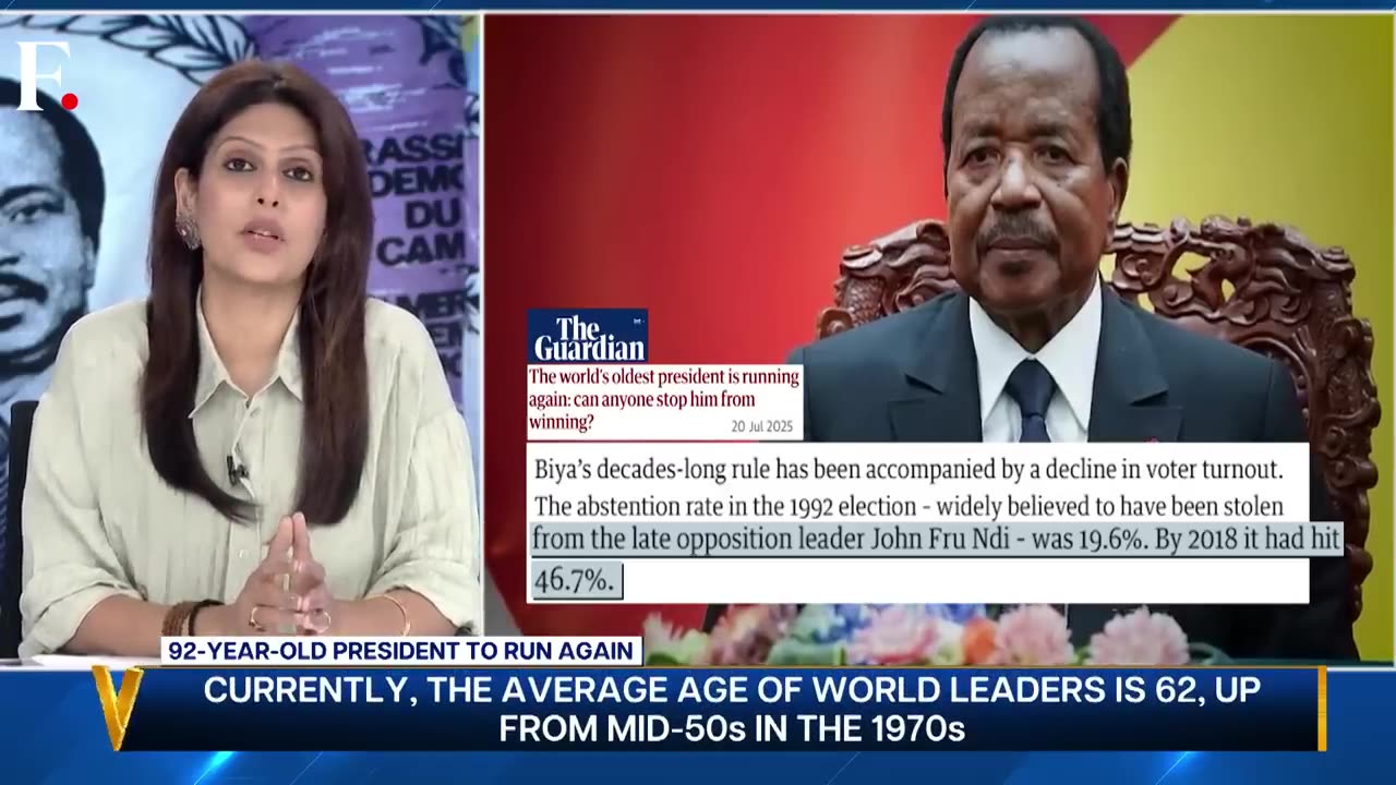 Worlds Oldest President to Run Again at 92 Years of Age | Vantage with Palki Sharma | N18G