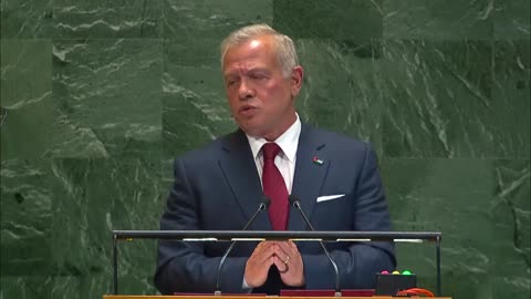 🇯🇴 “The Gaza Conflict Risks Global Catastrophe” | King Abdullah II UN Speech