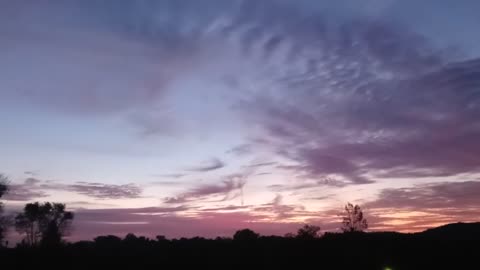 Bizzare sunrise