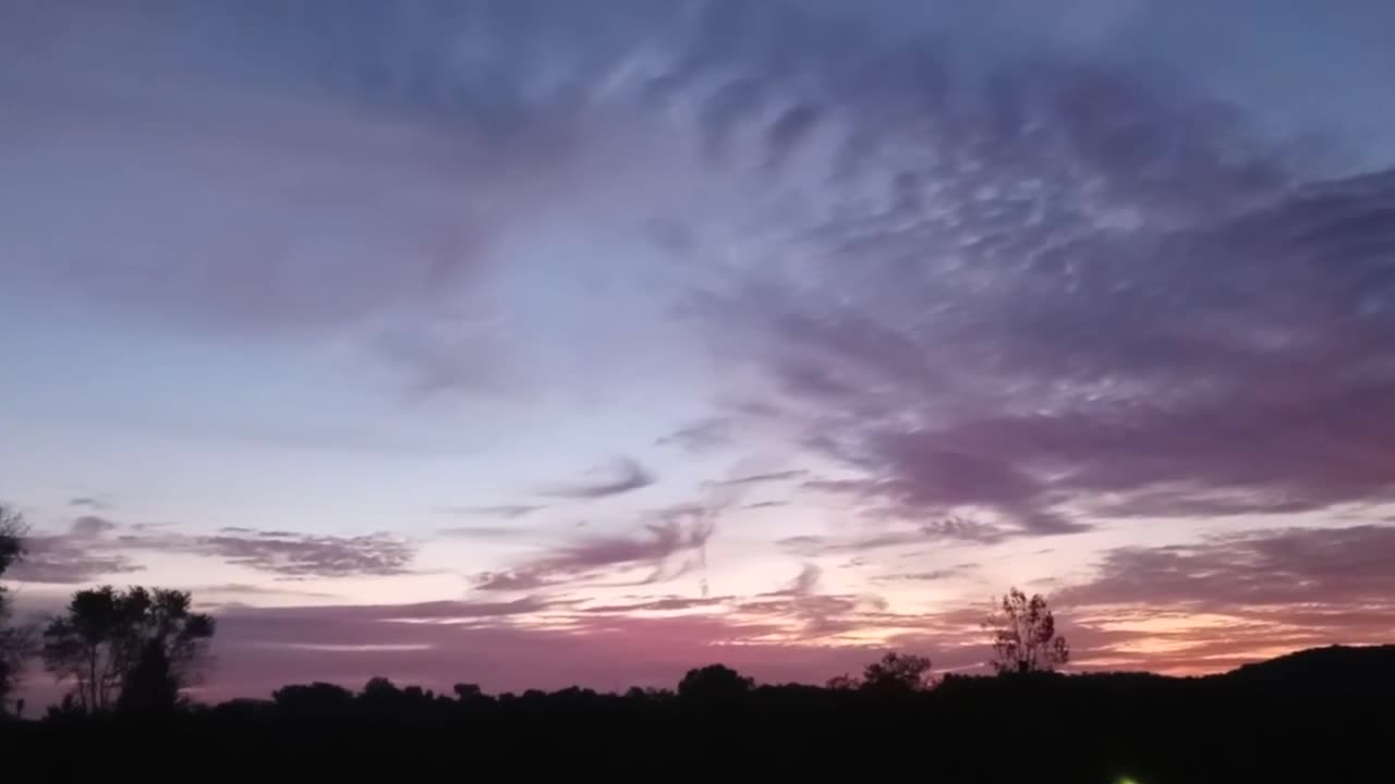Bizzare sunrise