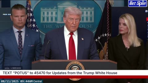 President Trump Holds a Press Conference ~ Aug. 11, 2025
