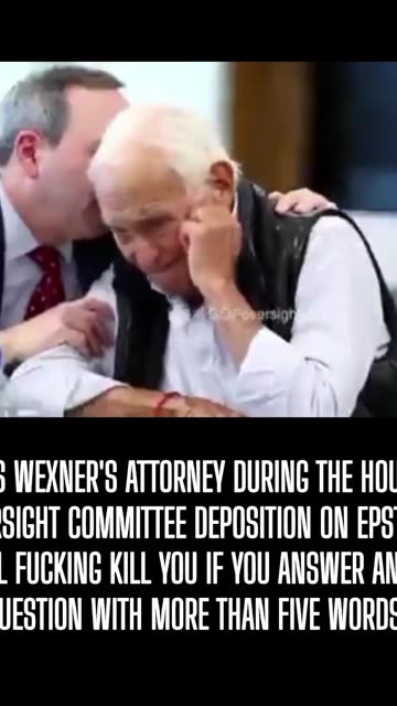 Listen To What Les Wexner's Attorney Told Him While Being Deposed On Epstein Before Congress
