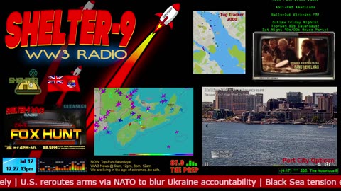 LIVE 24/7 Music/Wx/Prepping/WW3-News