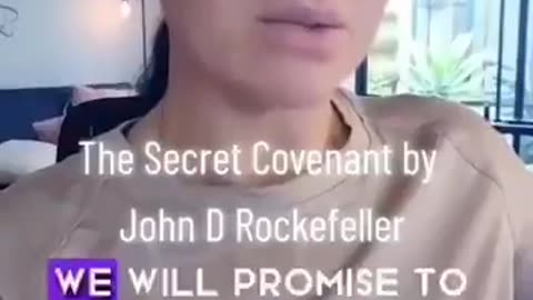 The Secret Covenant by John D Rockefeller