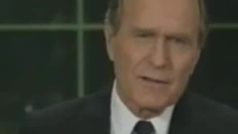 George Bush Sr SAYS "New world order"