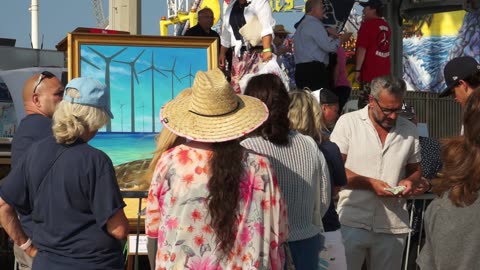 Sally The Sea Turtle Rally Against Offshore Wind. STEC and others 08.16.2025 Part Two