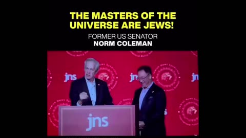 Meister des Universums - Ex-US-Senator Coleman bedient antisemitische Klischees