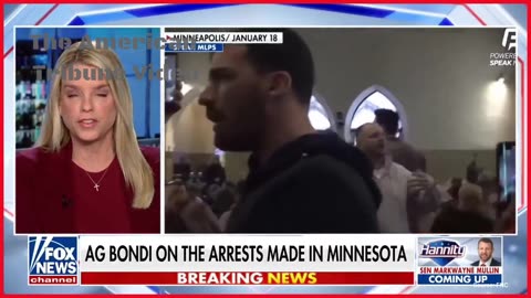WATCH: Pam Bondi Announces Arrests of More Church Stormers