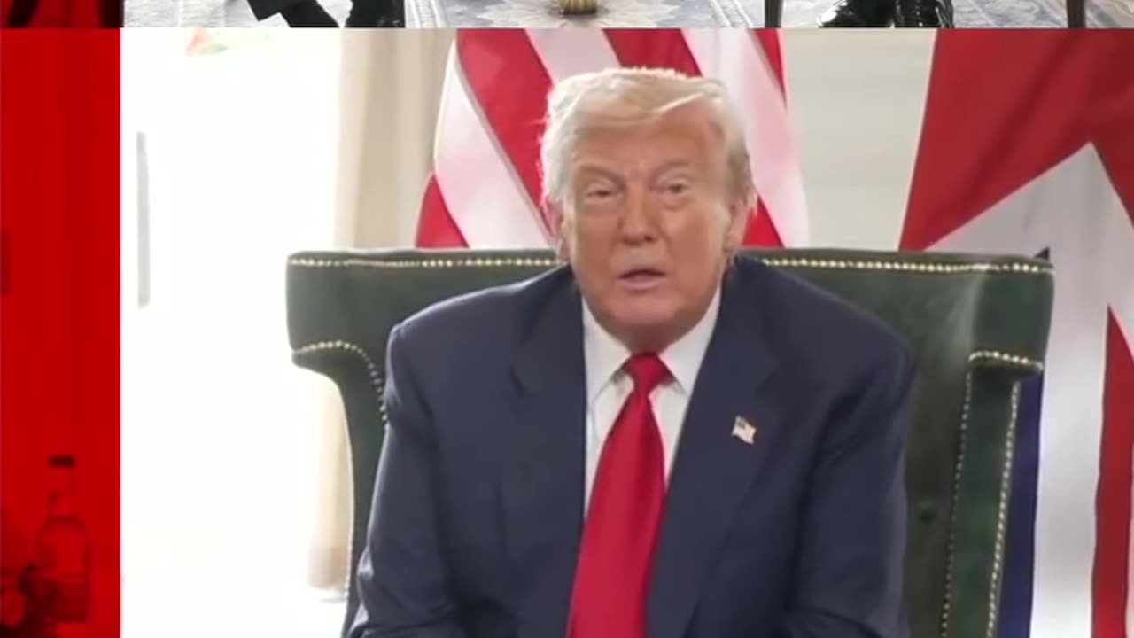Donald Trump called the mayor of London 'a nasty person' as he met with the UK prime minister. T.mp4