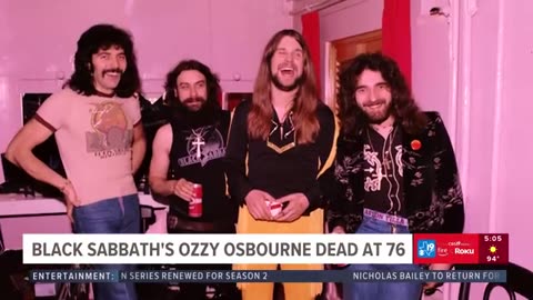 Black Sabbath's Ozzy Osbourne dead at 76