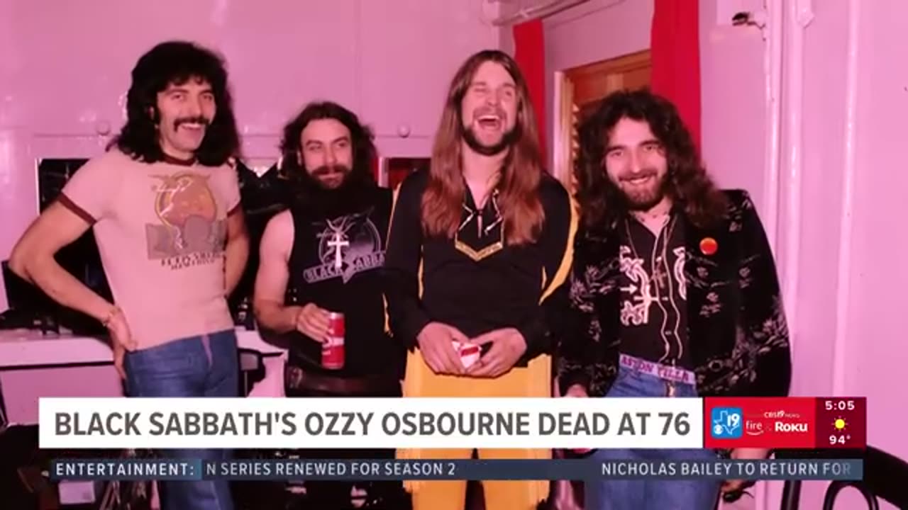 Black Sabbath's Ozzy Osbourne dead at 76