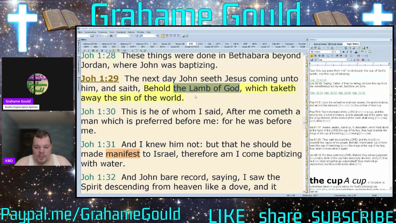 Celebrating the sacrifice of the Lamb of God