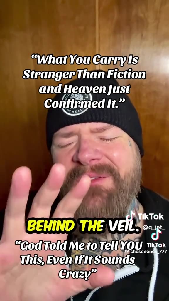 What You Carry Is Stranger Than Fiction and Heaven Just Confirmed It.