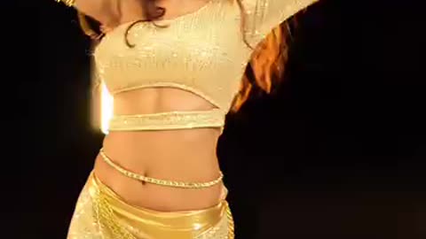 Beautiful hot social media star dance
