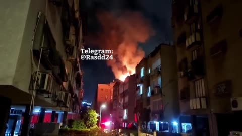 🔥💥 Israel Iran War | Shrapnel Fire in Holon Caused by Iranian Missile | RCF