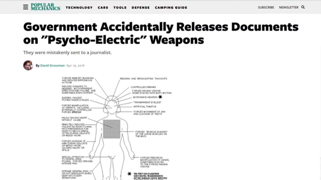 Cybertorture Is The New Battlefield DEW For COGNITIVE and BIOLOGICAL Coupling Of People