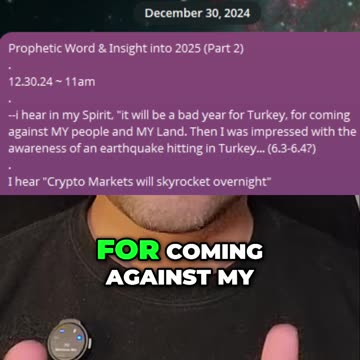 Prophecy Fulfilled--Turkey Earthquake!! #prophetic #prophecyfulfillment #turkeyearthquake