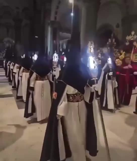 바티칸의 사탄 숭배 의식 장면.avi