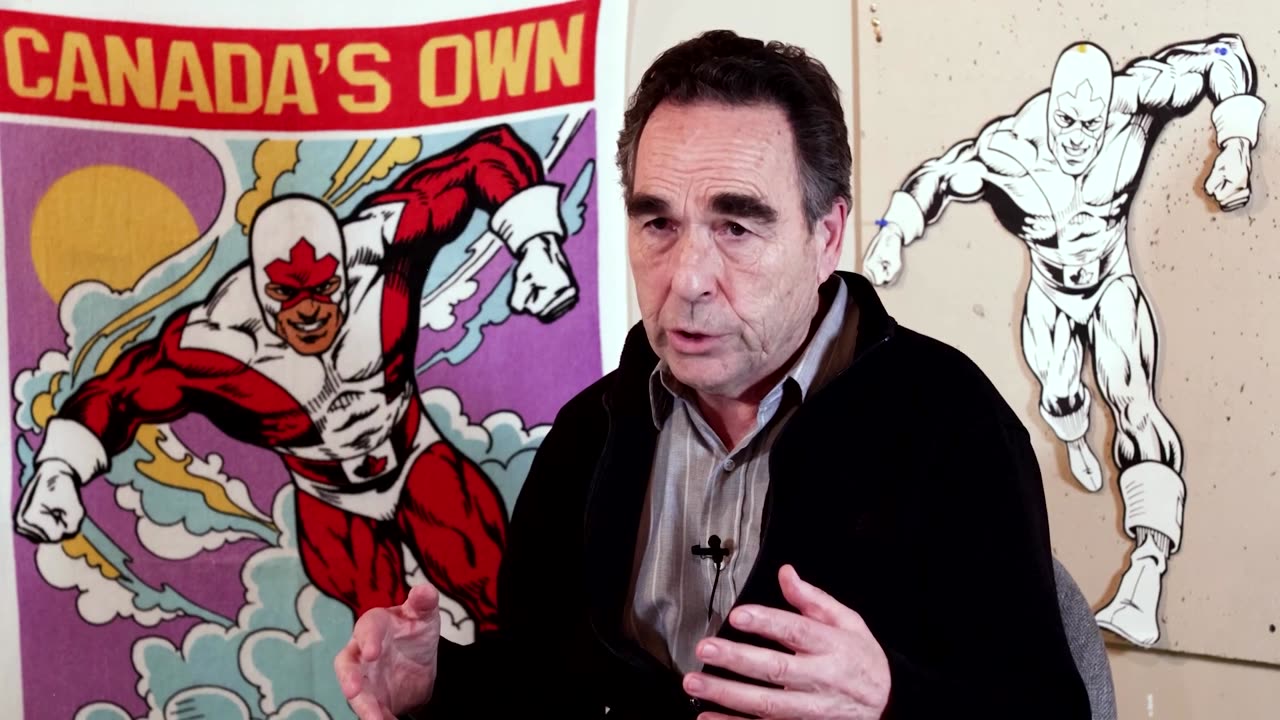 Superhero Captain Canuck regains strength as he takes on Trump