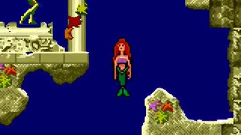 Game Gear Longplay 153 Disneys Ariel - The Little Mermaid