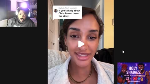 Zoey Sinn Flexes Chris Brown DM & Loses Her Man Right After #holyshabazz