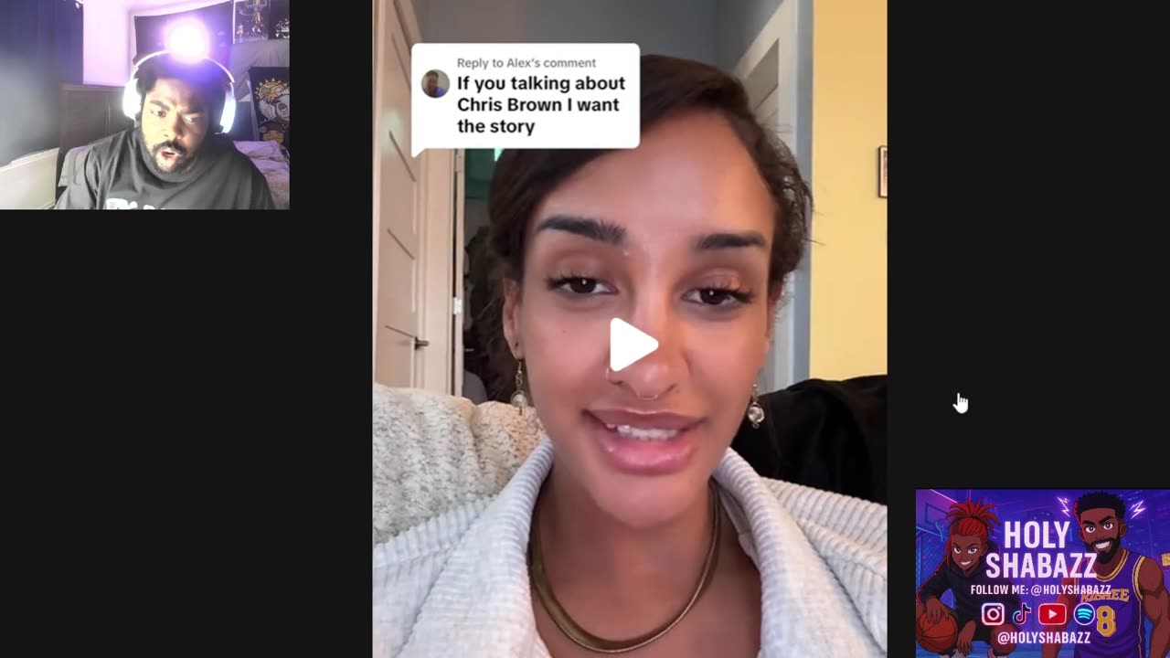 Zoey Sinn Flexes Chris Brown DM & Loses Her Man Right After #holyshabazz