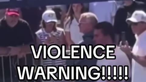 BREAKING: the moment Charlie Kirk has been shot duriing an event 😢