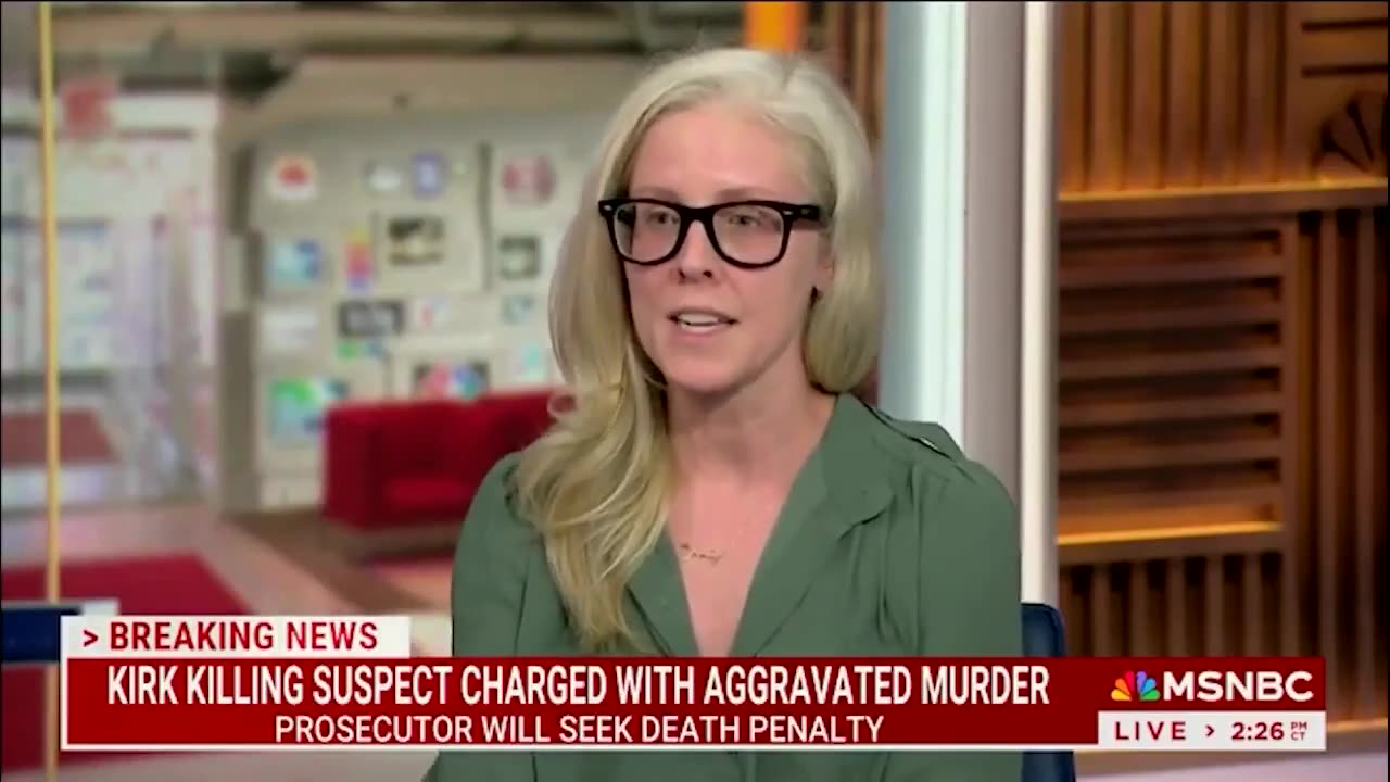 MSNBC Reporter Claims With Straight Face That Internet Didn't Celebrate Charlie Kirk Assassination