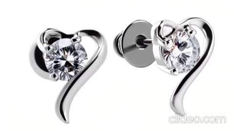 Cute Cat Earrings & Heart-Shaped Earrings | Market12 Jewelry Collection