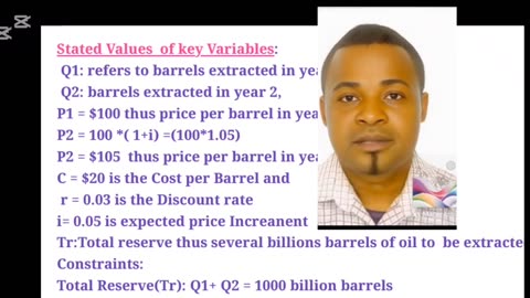 How to Intertomporaly Optimize Oil Resources using MBS Approach( Reupload By DanielAryee 15/03/25