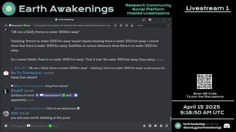 Earth Awakenings - Livestream 1 - #3109