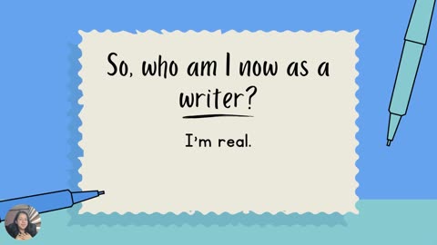 Jennifer Aguirre who I am as a writer now