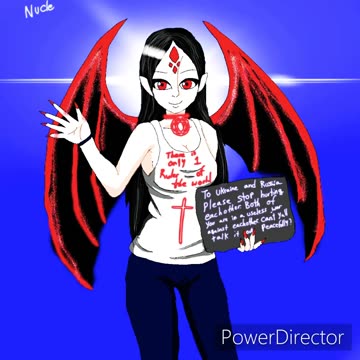 Oc speedpaint a vampires message for peace