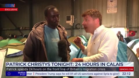 African migrant admits hes in the UK for FREE EVEYTHING