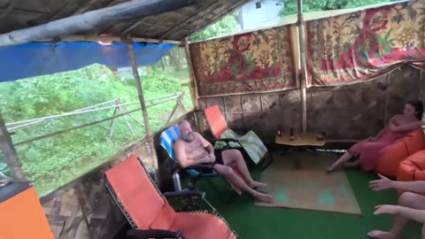 First Days in Goa, at Russian Spa