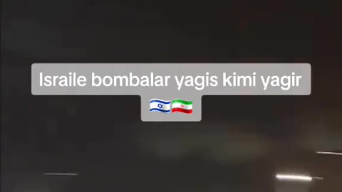 MISSILES RAINING OVER ISRAEL/MISILES LLUEVEN SOBRE ISRAEL