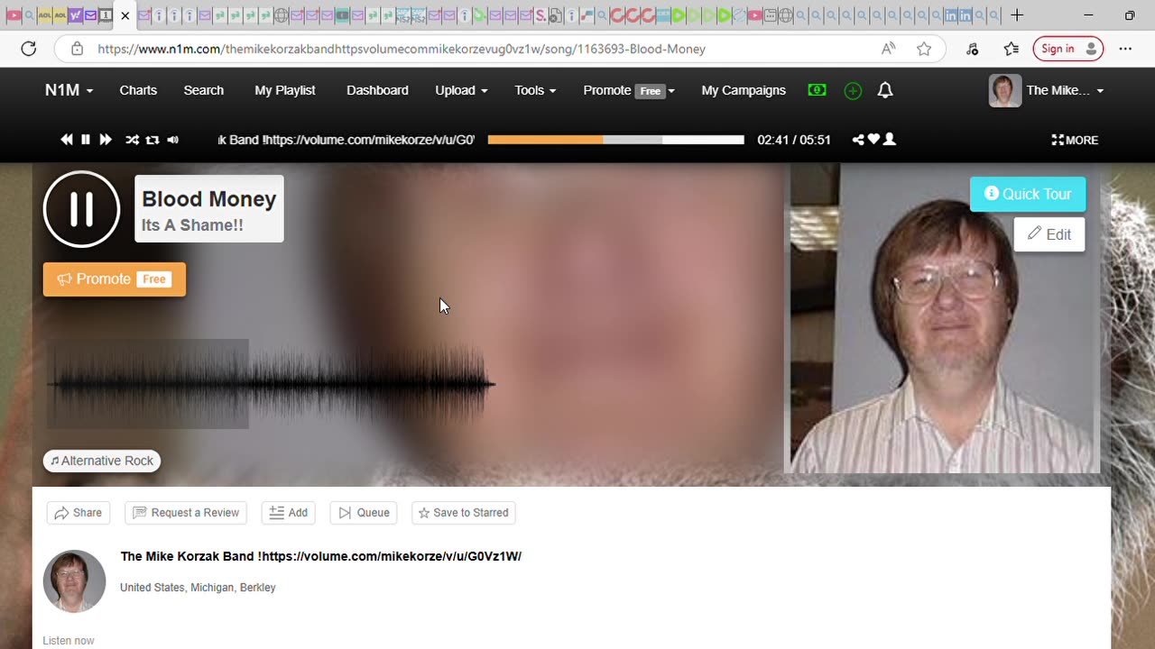 Blood Money The Mike Korzak Band