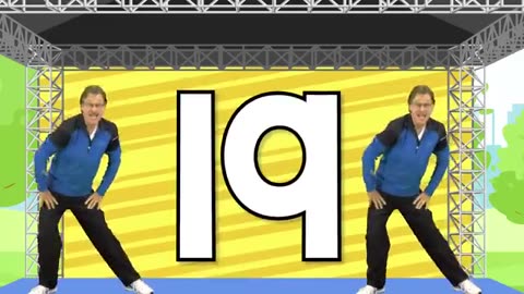 1 to 30 and 30 to 1 _ Jack Hartmann Count to 30 _ Counting Song