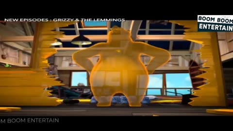 GRIZZY AND THE LEMMINGS Urdu Hindi Episode-13