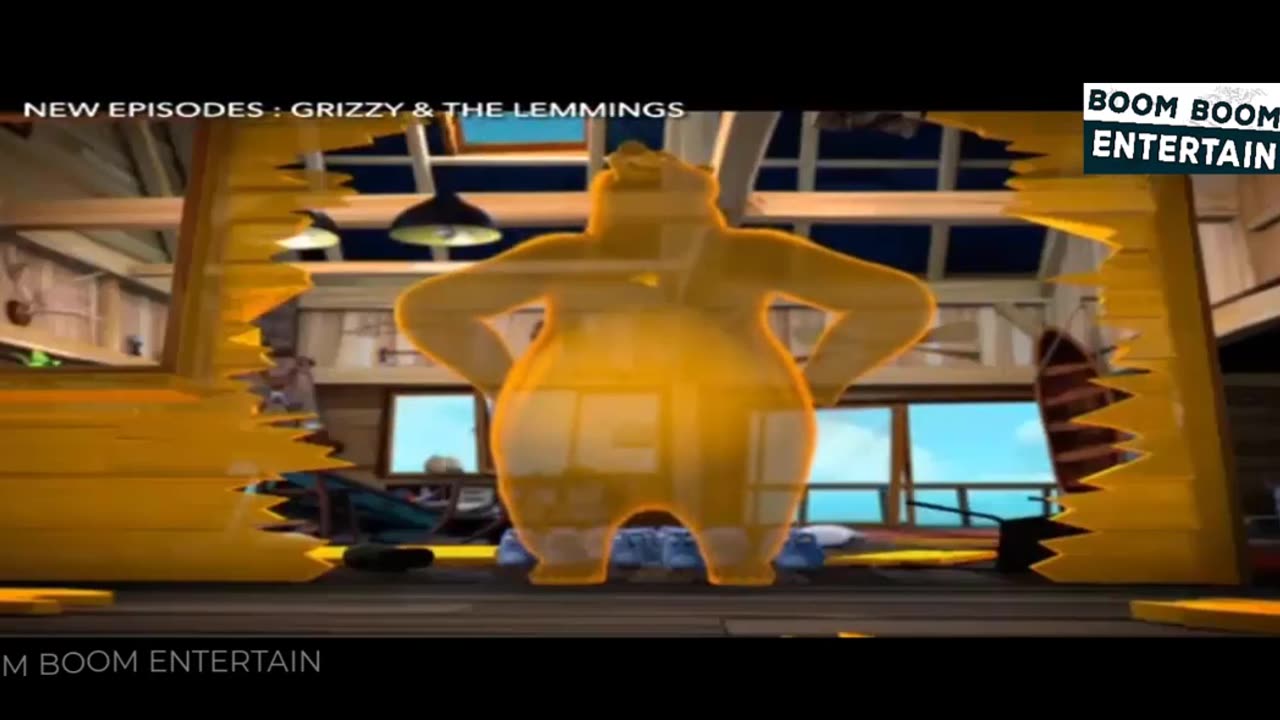 GRIZZY AND THE LEMMINGS Urdu Hindi Episode-13