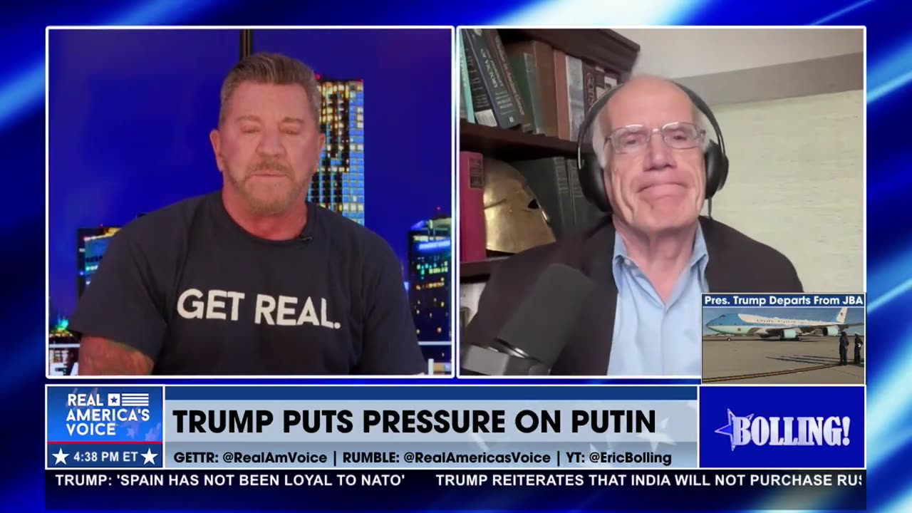 TRUMP IS TRYING TO PUT PRESSURE ON PUTIN