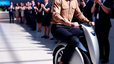 Futuristic-Mono Wheel Bike-Wonder of the World