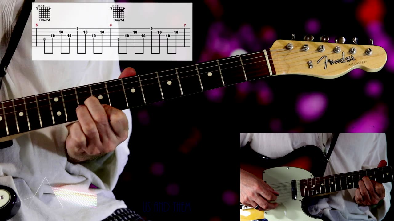 Learn Us & Them - Pink Floyd