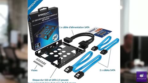 SABRENT 3.5 Inch to x2 SSD / 2.5 Inch Internal Hard Drive Mounting Kit [SATA and