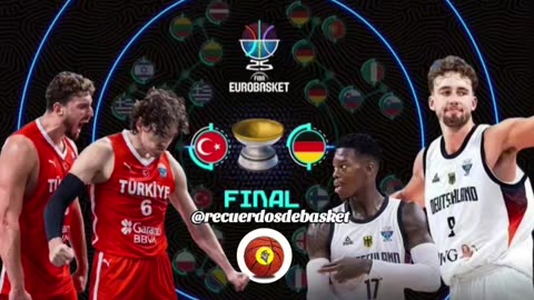 ¿Quién ganará la final del Eurobasket? 🇹🇷 VS 🇩🇪 