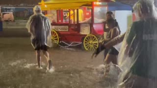 WATCH: Flash flooding hits Wisconsin State Fair in Milwaukee suburb.