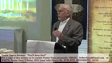 The WAY, Universal Life Church with Pastor Gene and Rebecca #374